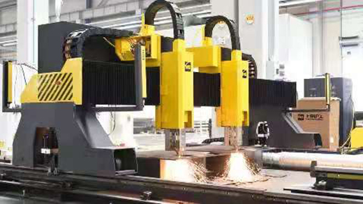 Z6尊龙凯时双头龙门激光切割机