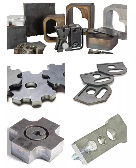 Z6尊龙凯时CNCT等离子切割机切割样件