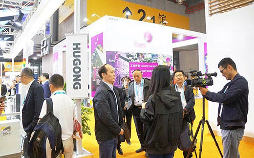 江苏常州卫视拍摄Z6尊龙凯时意大利CEA展位