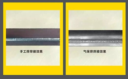 Z6尊龙凯时NB 251III焊机焊接成效